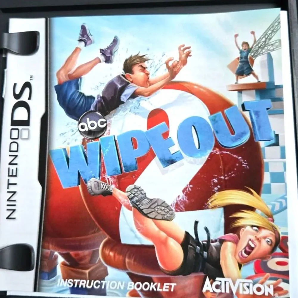 Wipeout Nintendo DS 3DS (CIB w/ Manual) Tested